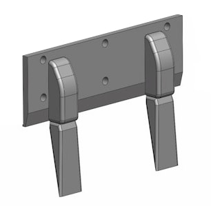  Idrobenne Graifer cu 2 palete  DG 160 + GRI - excavator 12-16 t. de vanzare